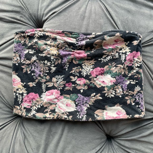Forever 21 Tops - Forever 21 Floral Tube Top